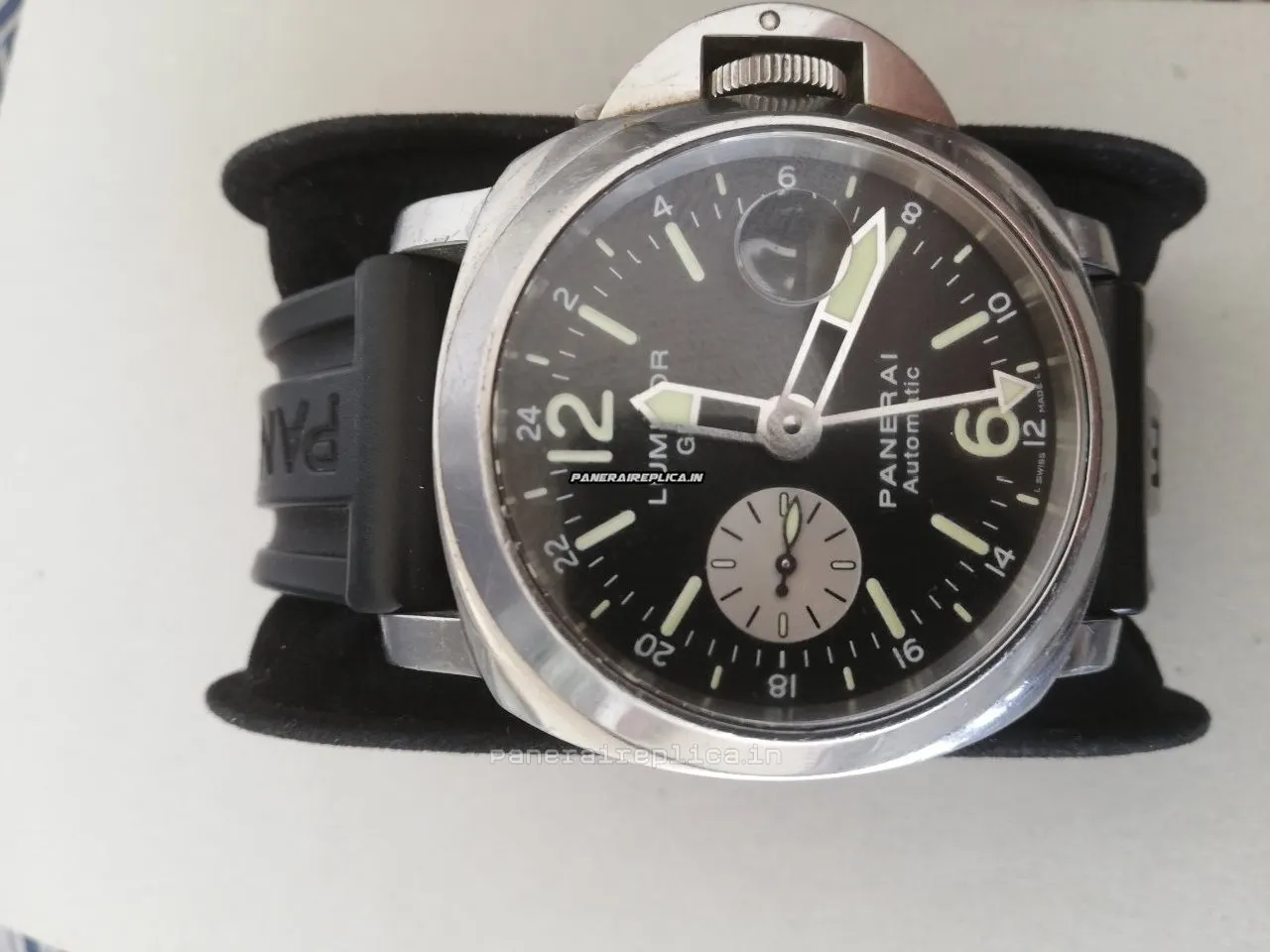 Alternative view of Remarkable Replicas Panerai Special Editions 44mm Steel Case Mens/unisex Automatic Watch
