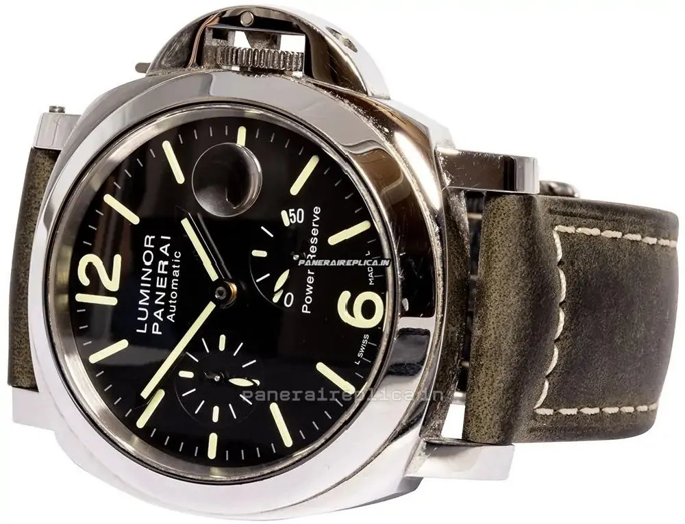 Alternative view of Attractive Replica Panerai Luminor Power Reserve 44,00mm Steel Case Mens/unisex Automatic Watch