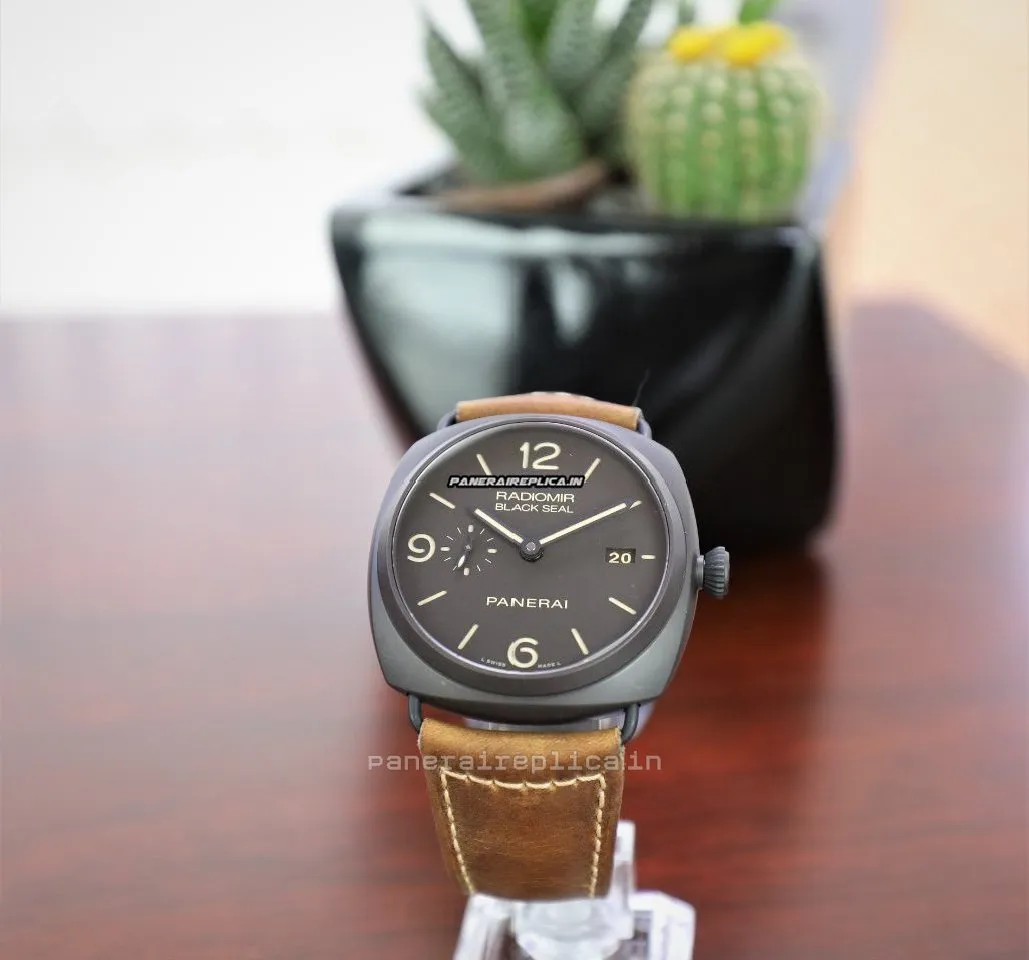 Pleasing Replica Panerai Radiomir Black Seal 45mm Ceramic Case Mens/unisex Automatic Watch