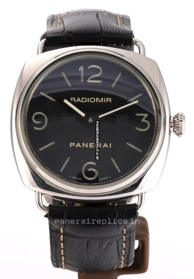 Alternative view of Excellent Fake Panerai Radiomir 45mm Steel Case Mens/unisex Manual Winding Watch