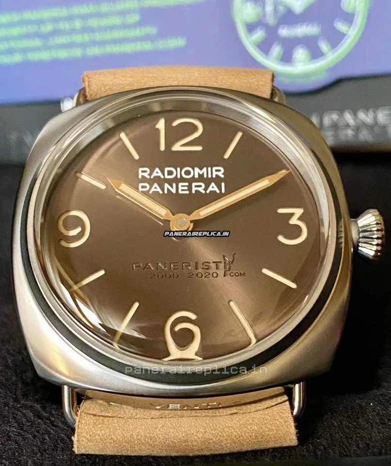 Fantastic Replica Panerai Special Editions 45mm Steel Case Mens/unisex Manual Winding Watch
