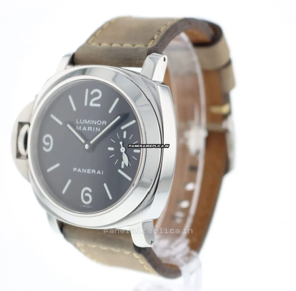 Alternative view of Luxury Fake Panerai Luminor Marina 44mm Steel Case Mens/unisex Manual Winding Watch
