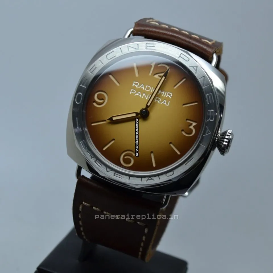 Pleasing Replicas Panerai Special Editions 47mm Steel Case Mens/unisex Manual Winding Watch