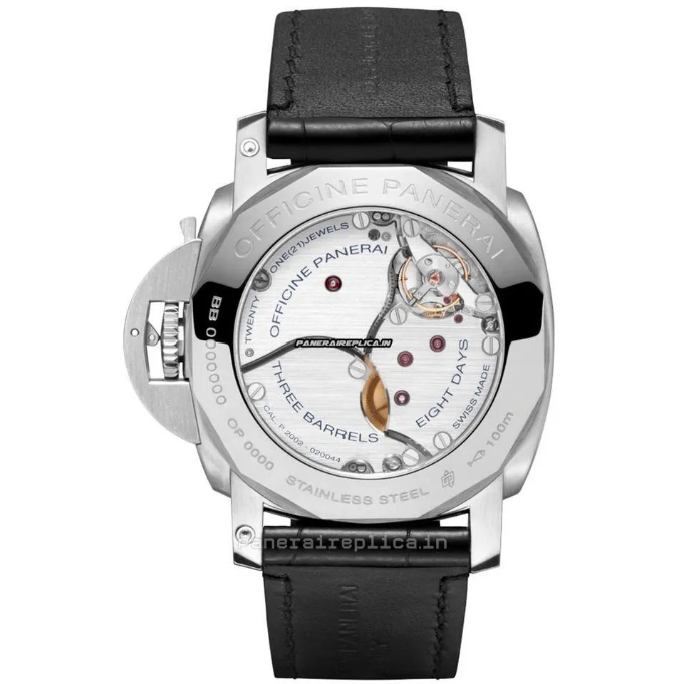 Alternative view of Distinctive Replicas Panerai Luminor 1950 44mm Steel Case Mens/unisex Manual Winding Watch