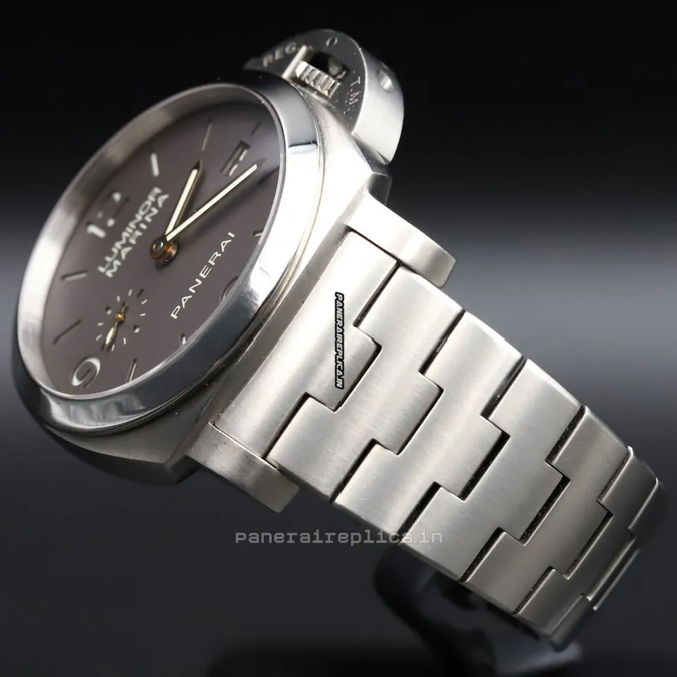 Alternative view of Amazing Replica Panerai Luminor Marina 44mm Titanium Case Mens/unisex Automatic Watch