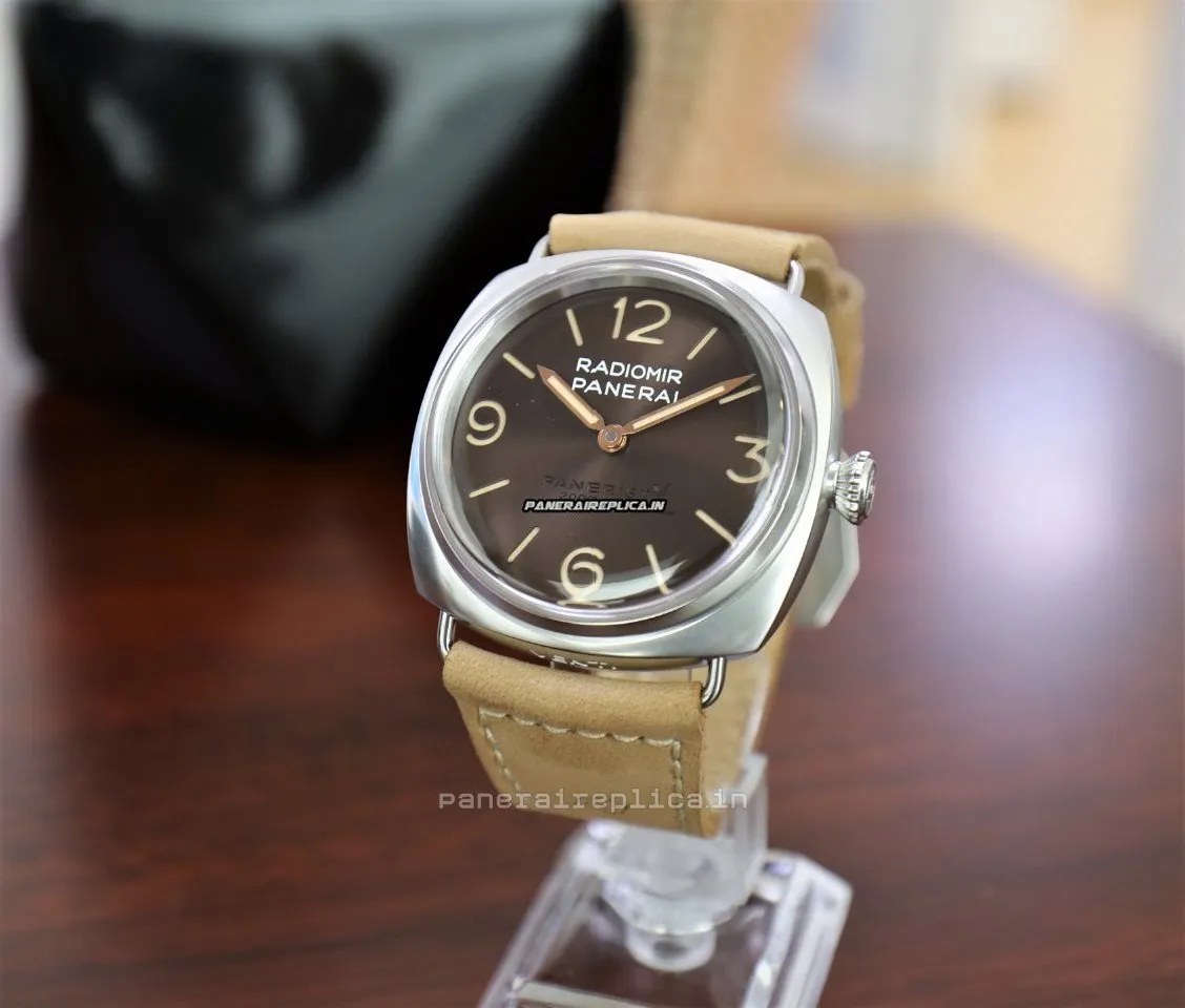 Pleasing Replica Panerai Panerai Watches 45mm Steel Case Mens/unisex Manual Winding Watch
