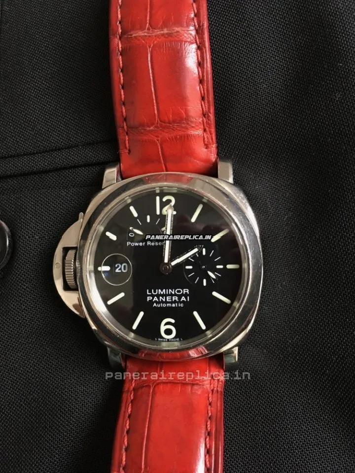 Alternative view of Top Replicas Panerai Luminor Power Reserve 44mm Steel Case Mens/unisex Automatic Watch