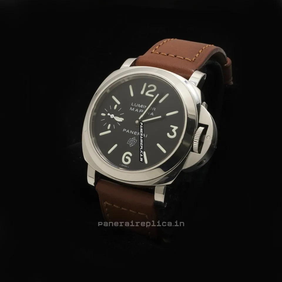 Alternative view of Wholesale Replica Panerai Luminor Marina 44mm Steel Case Mens/unisex Manual Winding Watch