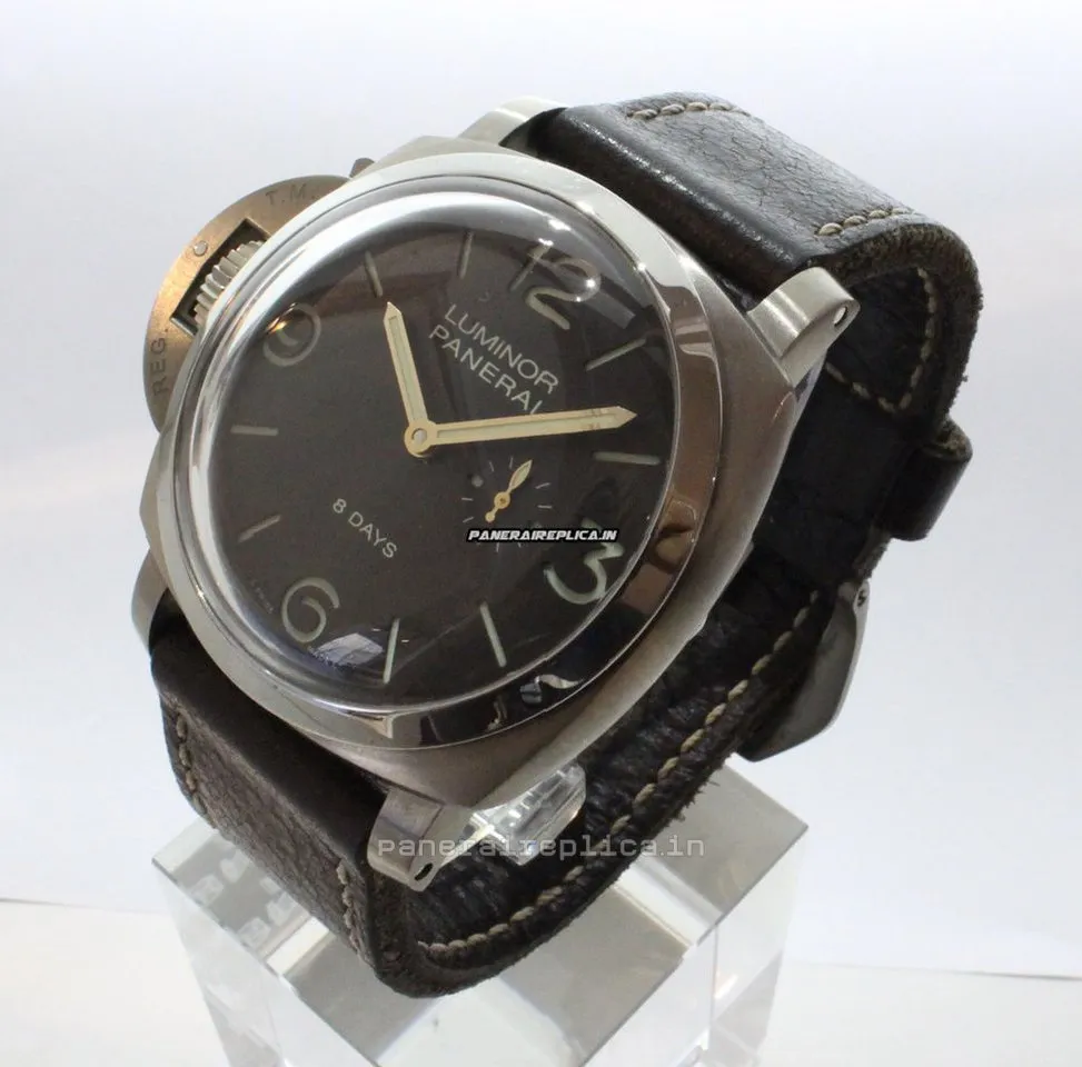 Alternative view of Epic Replica Panerai Special Editions 47mm Titanium Case Mens/unisex Manual Winding Watch