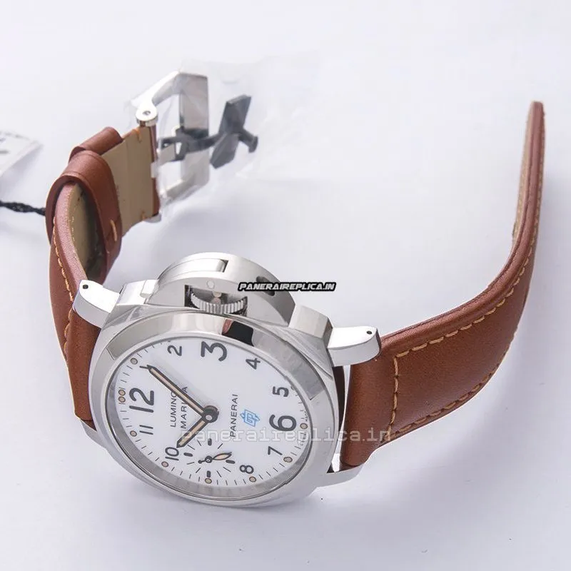 Alternative view of Lovely Replica Panerai Luminor Marina 44mm Steel Case Mens/unisex Manual Winding Watch