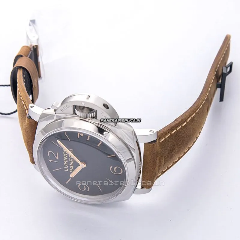 Alternative view of Swiss Replicas Panerai Luminor 1950 47mm Steel Case Mens/unisex Manual Winding Watch