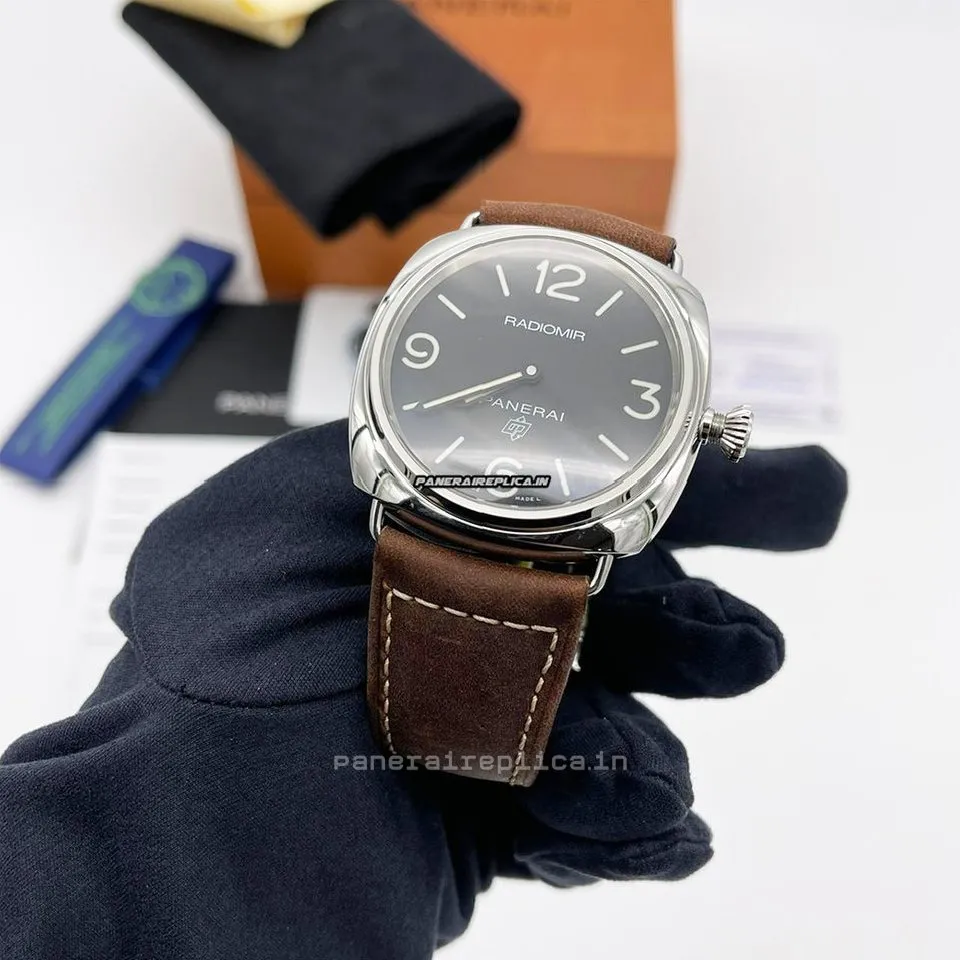 Nice Replica Panerai Radiomir 45mm Steel Case Mens/unisex Manual Winding Watch