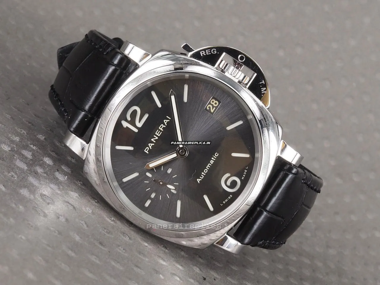 Alternative view of Great Replica Panerai Luminor Due 38mm Steel Case Mens/unisex Automatic Watch