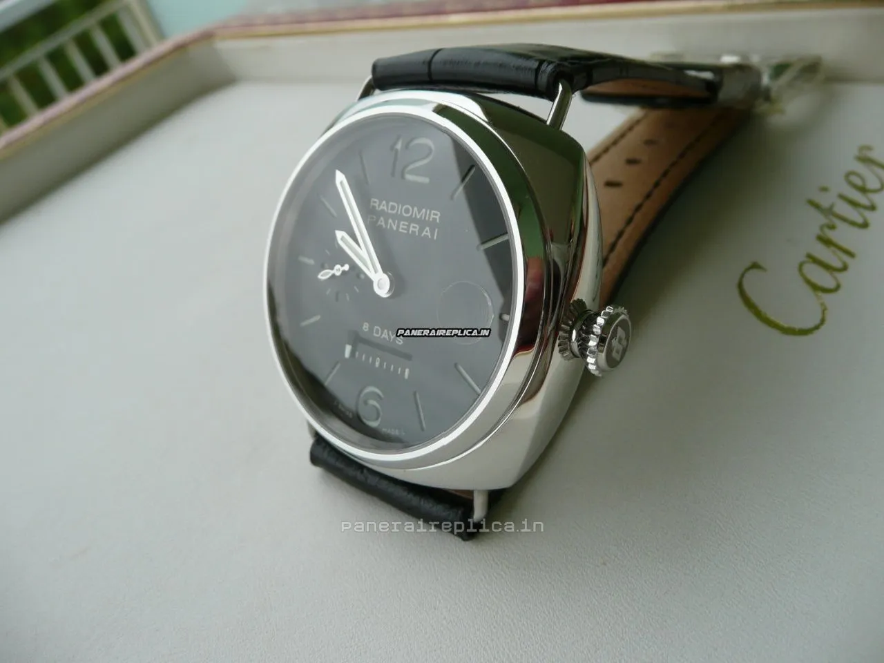 Fantastic Copies Panerai Radiomir 8 Days Gmt 45mm Steel Case Mens/unisex Manual Winding Watch