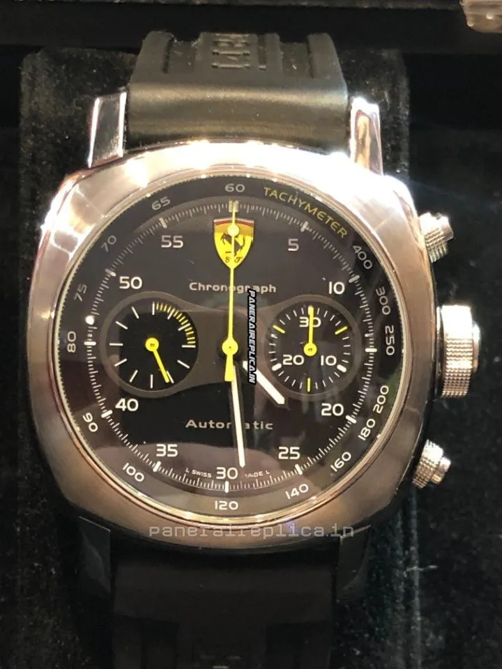 Quality Replica Panerai Ferrari 44mmmm Steel Case Mens/unisex Automatic Watch