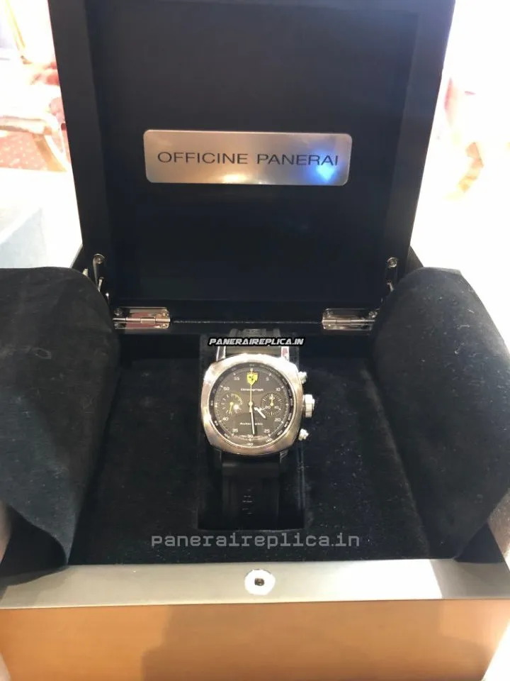 Alternative view of Quality Replica Panerai Ferrari 44mmmm Steel Case Mens/unisex Automatic Watch