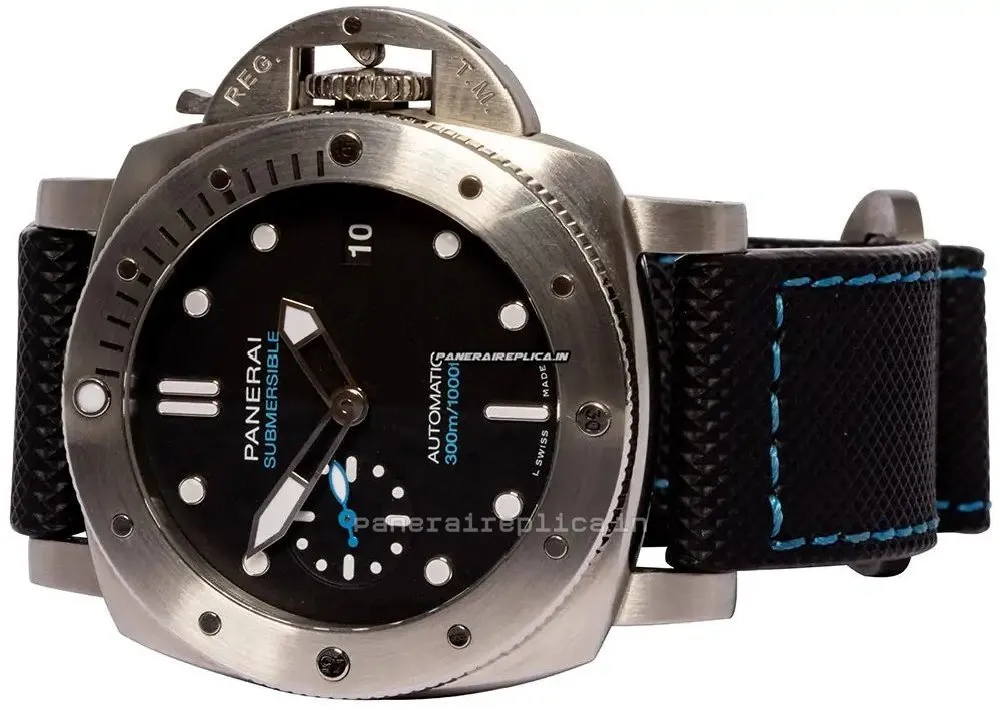 Alternative view of Stylish Copies Panerai Luminor Submersible 42,00mm Steel Case Mens/unisex Automatic Watch