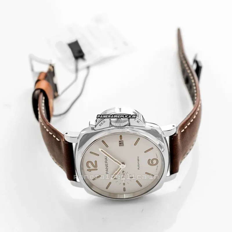 Alternative view of Superb Replica Panerai Luminor Marina 42mm Steel Case Mens/unisex Automatic Watch
