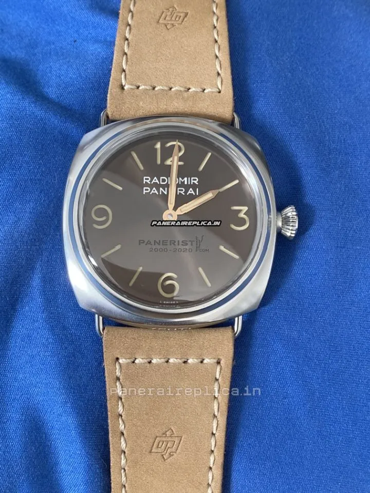 Incredible Clone Panerai Special Editions 45mm Steel Case Mens/unisex Manual Winding Watch