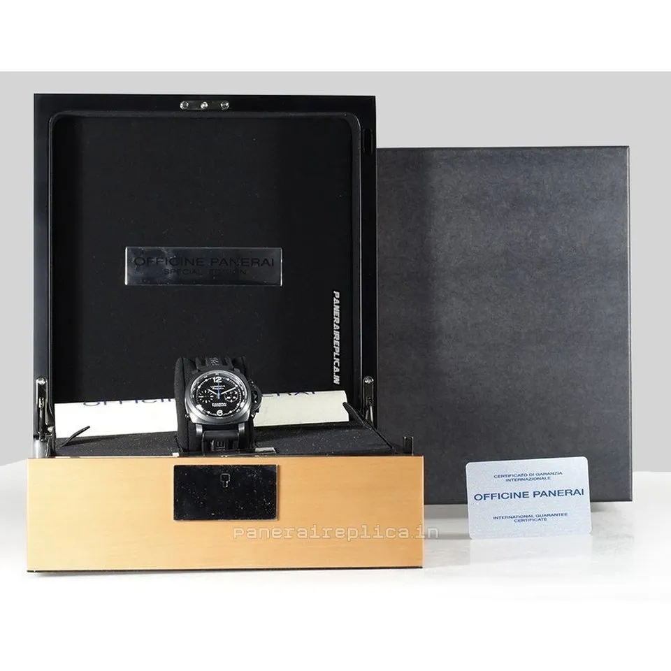 Alternative view of Wholesale Copy Panerai Special Editions 44mm Steel Case Automatic Watch