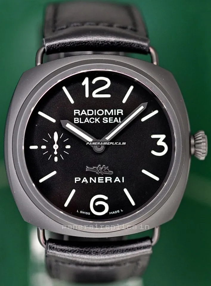 Superior Replica Panerai Radiomir Black Seal 45mm Ceramic Case Mens/unisex Manual Winding Watch