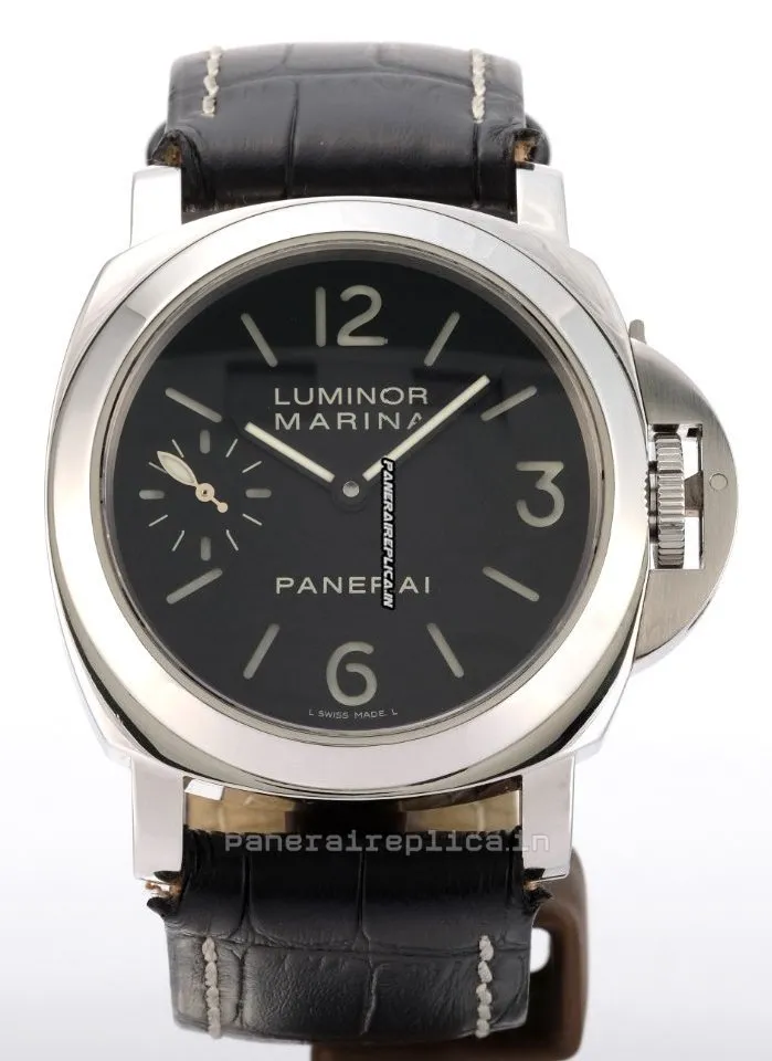 Alternative view of Recommend Replicas Panerai Luminor Marina 44mm Steel Case Mens/unisex Manual Winding Watch