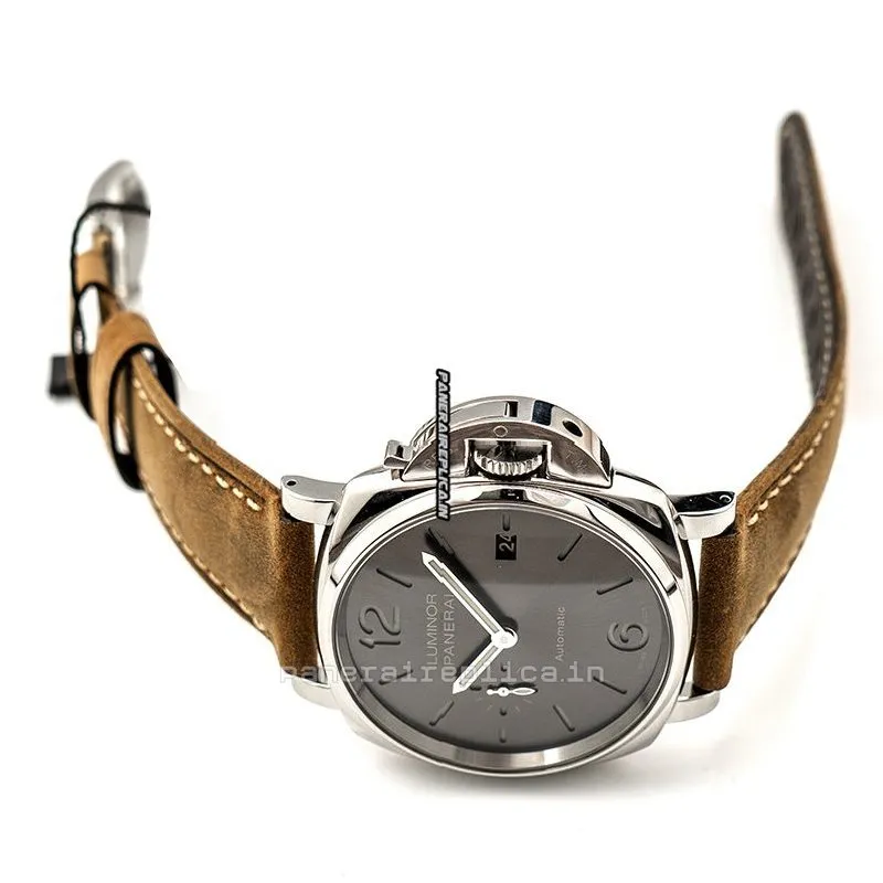 Alternative view of High Quality Fake Panerai Luminor Due 42mm Steel Case Mens/unisex Automatic Watch