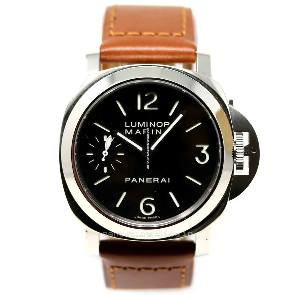 Alternative view of Beautiful Replica Panerai Luminor Marina 44mm Steel Case Mens/unisex Manual Winding Watch