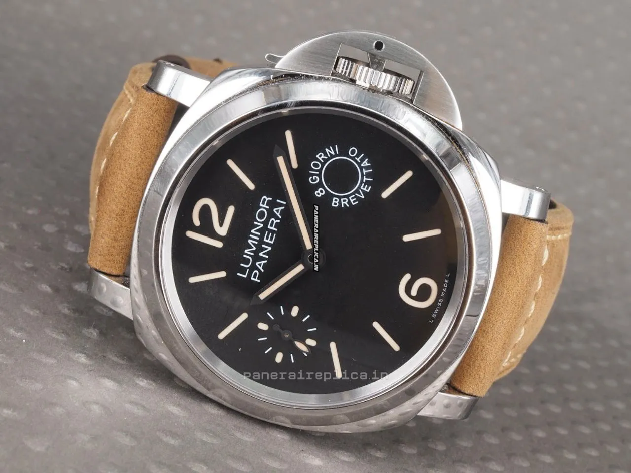 Alternative view of Fantastic Fakes Panerai Luminor Marina 44mm Steel Case Mens/unisex Manual Winding Watch