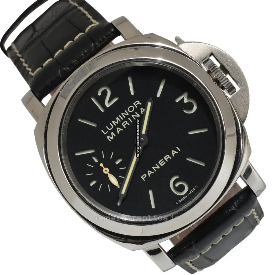 Pleasing Replica Panerai Luminor Marina 44mm Steel Case Mens/unisex Manual Winding Watch