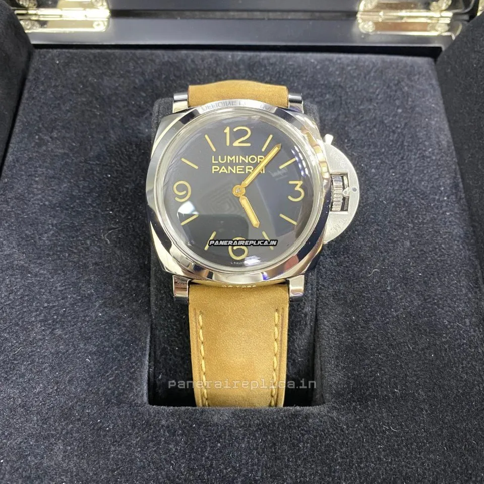 Swiss Clone Panerai Luminor 1950 47mm Steel Case Mens/unisex Manual Winding Watch