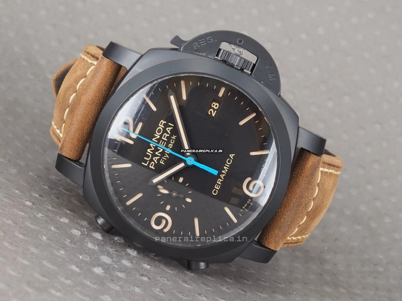 Alternative view of Mind-boggling Replicas Panerai Luminor 1950 44mm Ceramic Case Mens/unisex Automatic Watch