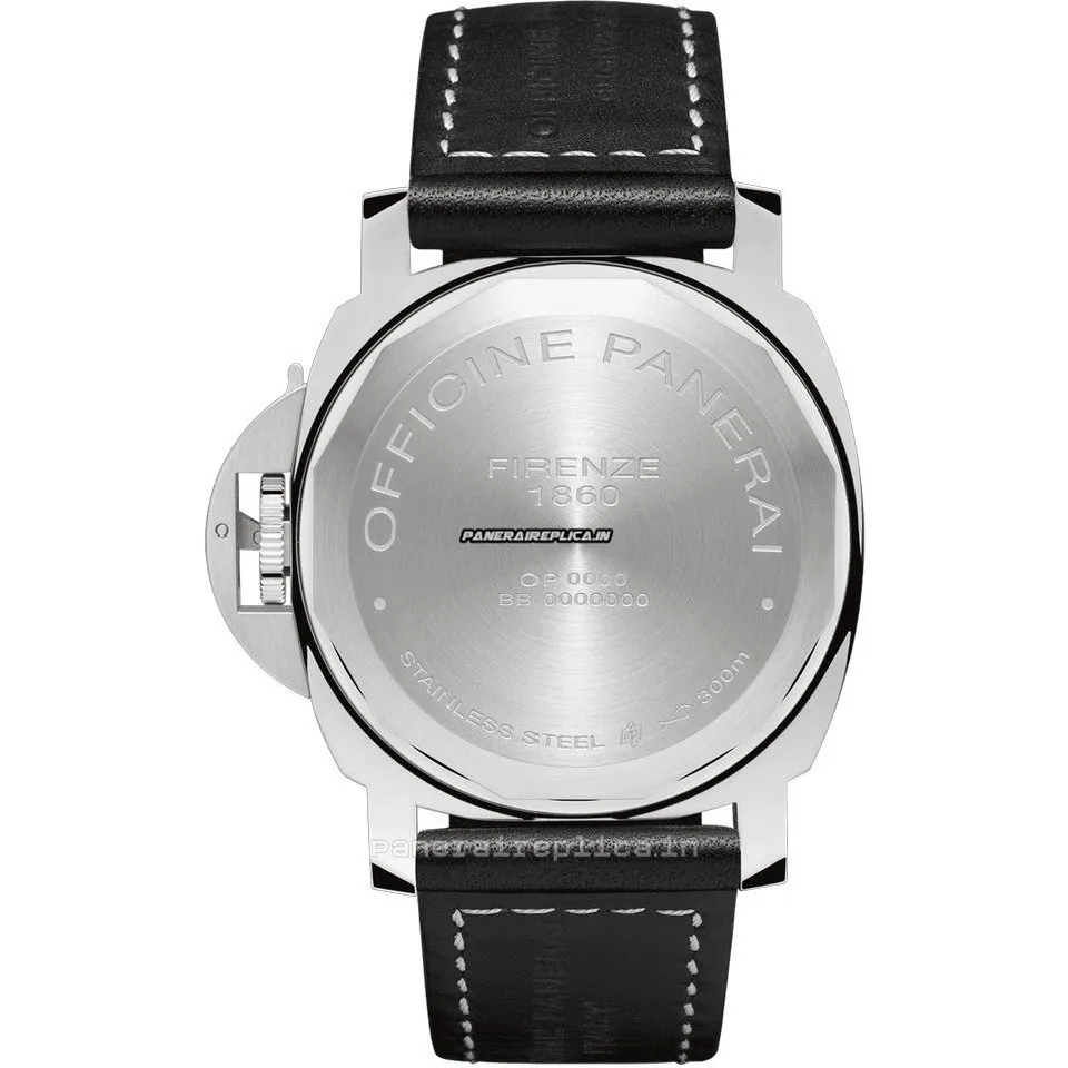Alternative view of Superb Fake Panerai Luminor Base 44mm Steel Case Mens/unisex Manual Winding Watch