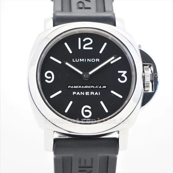 Reliable Fake Panerai Luminor Base 44mm Steel Case Manual Winding Watch