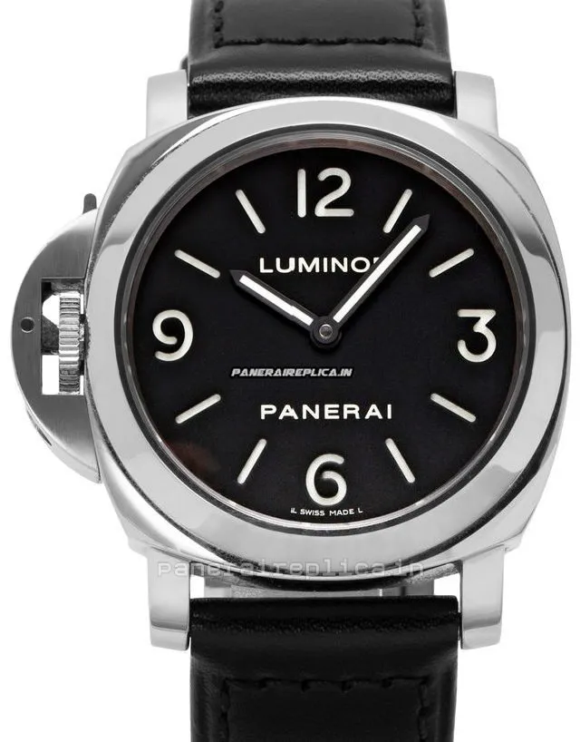 Lovely Replica Panerai Luminor Base 44mm Steel Case Mens/unisex Manual Winding Watch