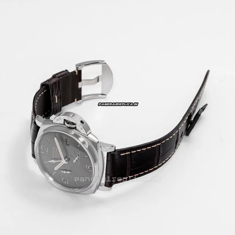 Alternative view of Wonderful Knockoff Panerai Luminor Due 45mm Steel Case Mens/unisex Automatic Watch