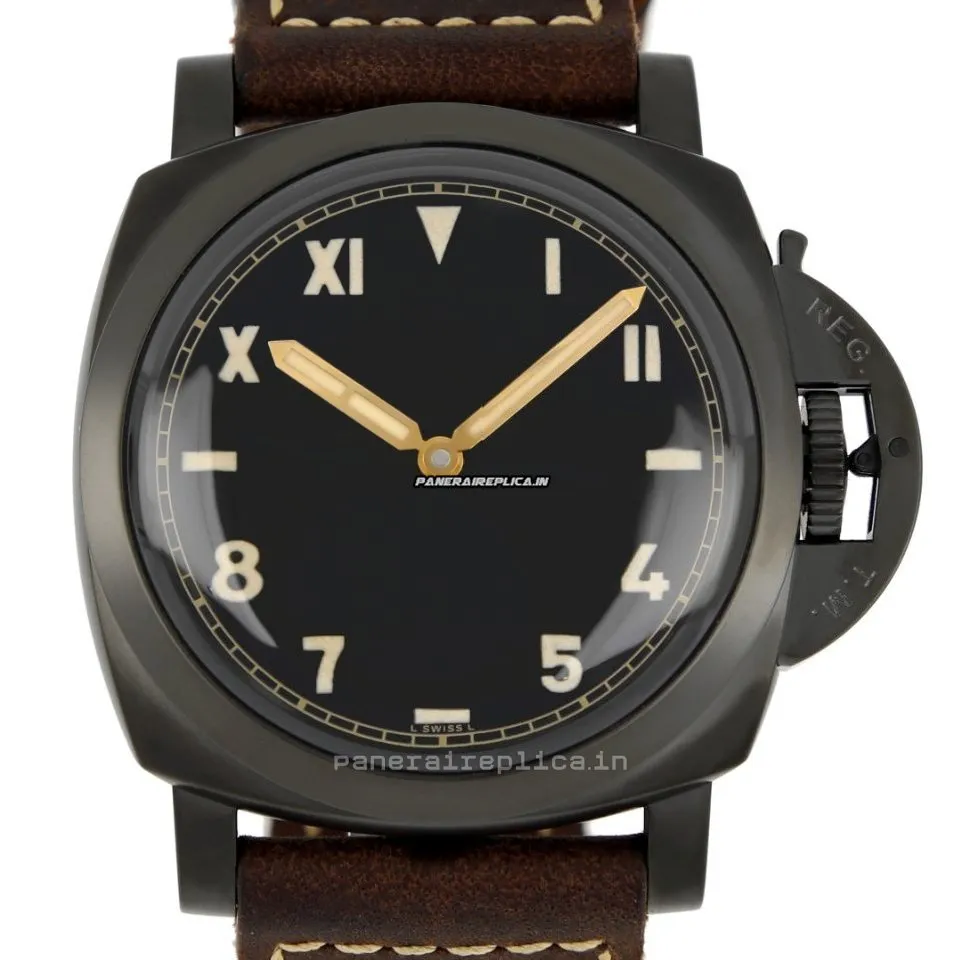 Special Imitation Panerai Special Editions 47mm Titanium Case Mens/unisex Manual Winding Watch