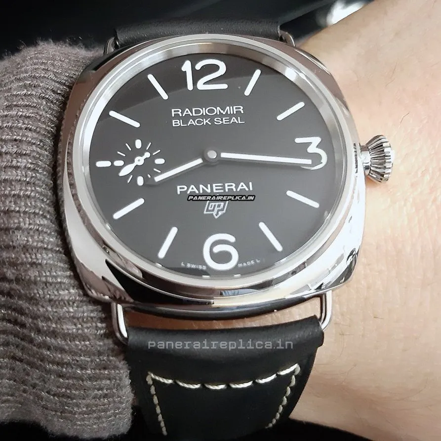 Fine Replica Panerai Radiomir Black Seal 45mm Steel Case Mens/unisex Manual Winding Watch