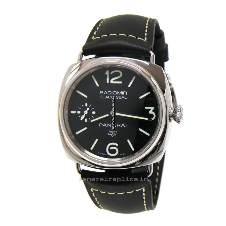 Alternative view of Fine Replica Panerai Radiomir Black Seal 45mm Steel Case Mens/unisex Manual Winding Watch