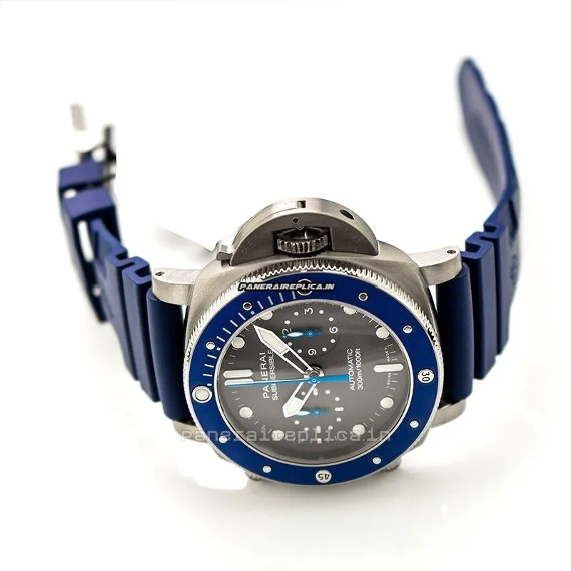 Alternative view of Remarkable Fake Panerai Luminor Submersible 47mm Titanium Case Mens/unisex Automatic Watch