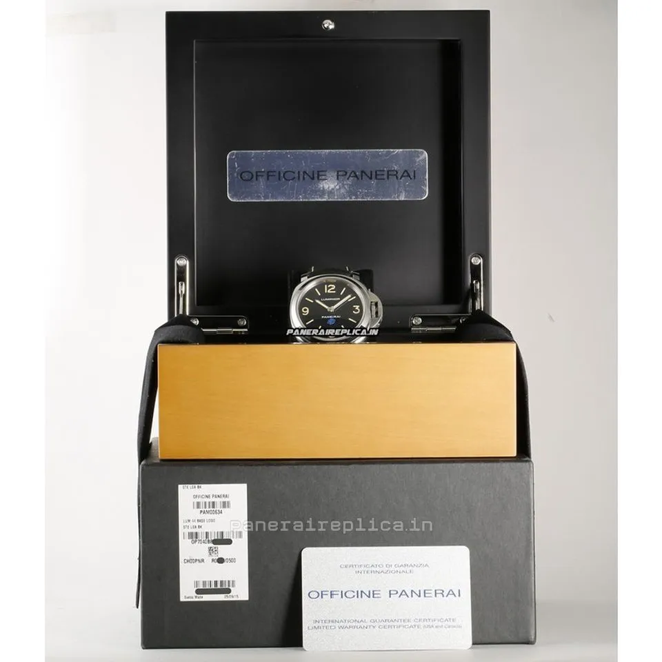 Alternative view of Defect Replica Panerai Special Editions 44mm Steel Case Manual Winding Watch