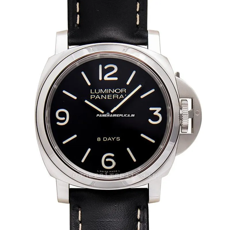 Cool Replicas Panerai Luminor Base 44mm Steel Case Mens/unisex Manual Winding Watch