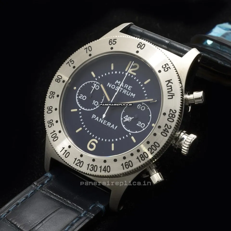 Alternative view of Wonderful Replica Panerai Mare Nostrum 42mm Steel Case Mens/unisex Manual Winding Watch