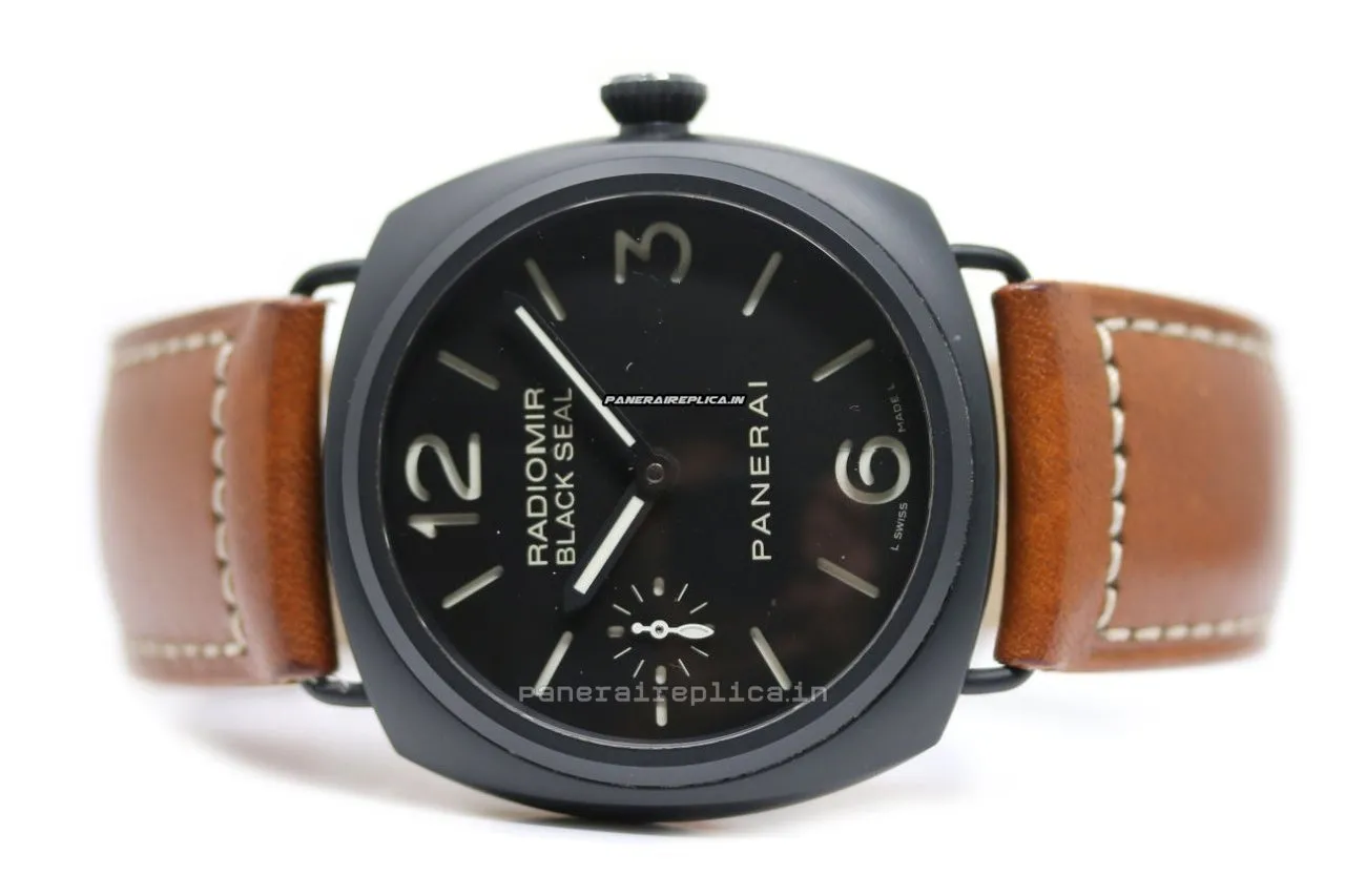 Good Fake Panerai Radiomir Black Seal 45mm Ceramic Case Mens/unisex Manual Winding Watch