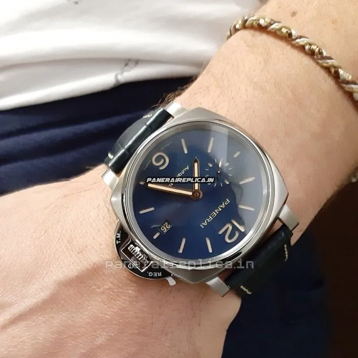 Alternative view of Awesome Fake Panerai Panerai Watches 42mm Titanium Case Mens/unisex Automatic Watch