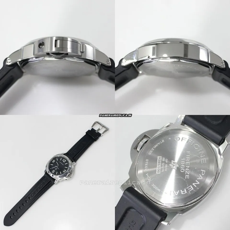 Alternative view of Amazing Replica Panerai Luminor Base 44mm Steel Case Mens/unisex Manual Winding Watch