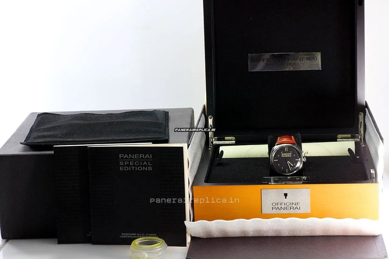 Alternative view of Beautiful Fakes Panerai Special Editions 47mm Steel Case Manual Winding Watch