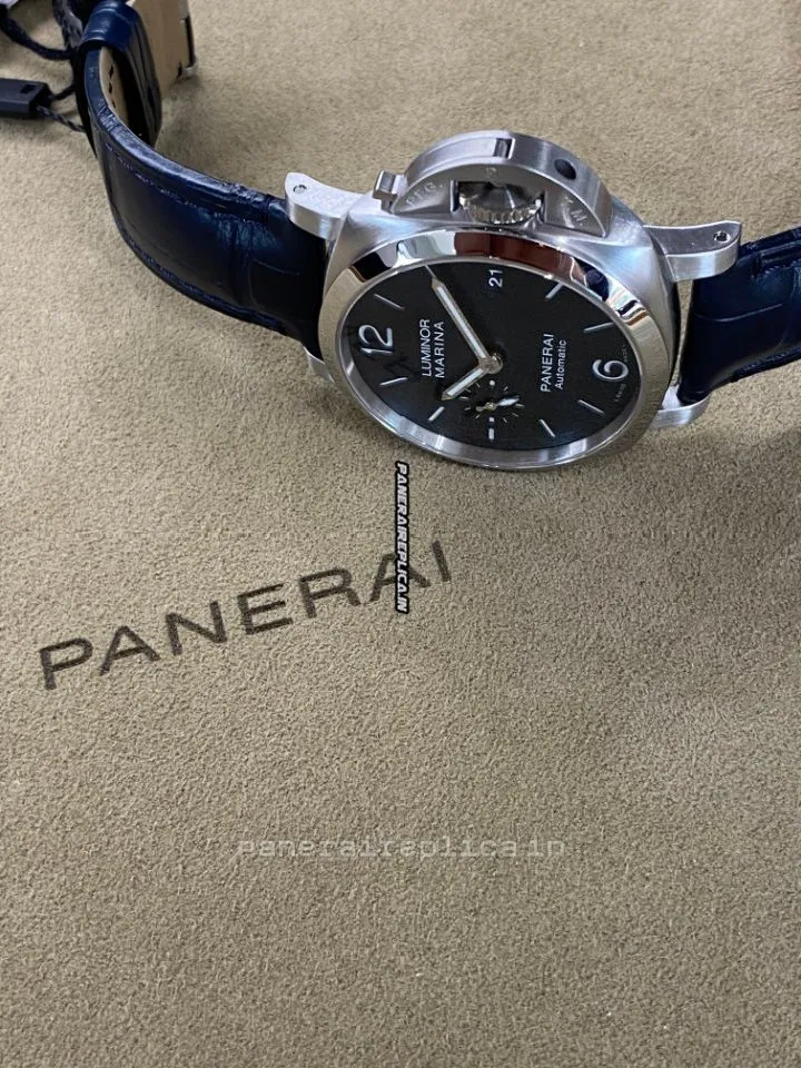 Alternative view of Luxury Replica Panerai Luminor Marina Steel Case Mens/unisex Watch