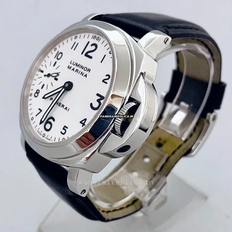 Alternative view of Marvellous Replica Panerai Luminor Marina 44mm Steel Case Mens/unisex Manual Winding Watch