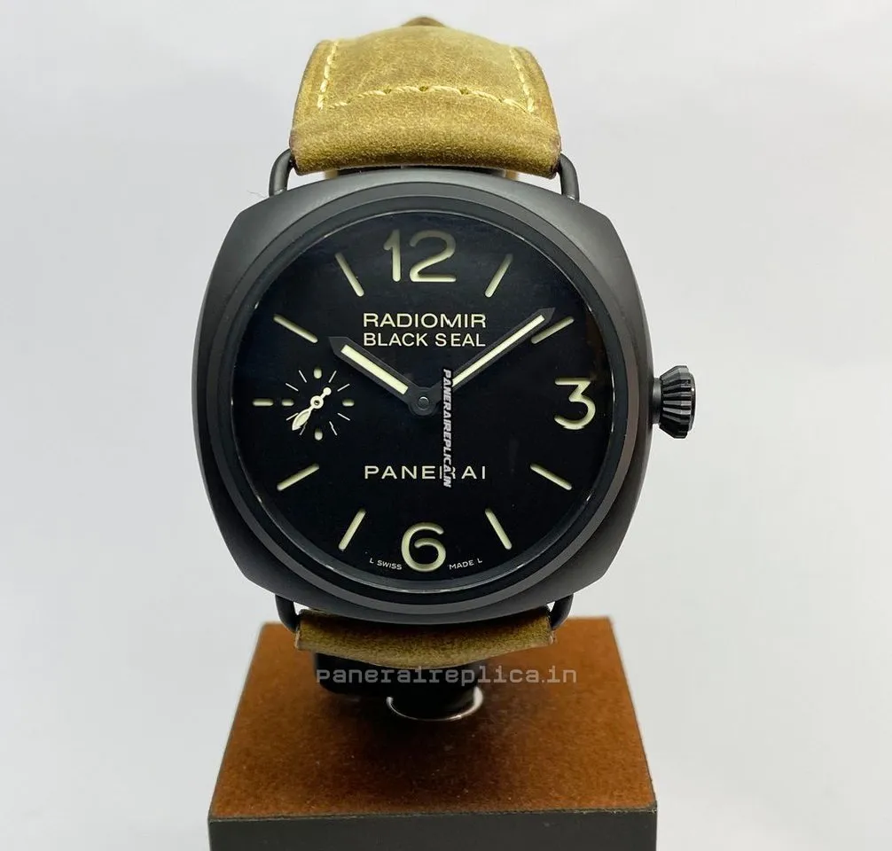 High-end Imitation Panerai Radiomir Black Seal 45mm Ceramic Case Mens/unisex Manual Winding Watch